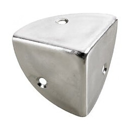 Coin De Valise À Visser Acier Nickelé Hettich, L.45 Mm