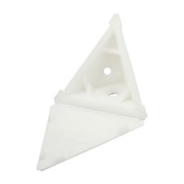 1 Raccord Universel Plastique Brut Hettich, L.38 Mm