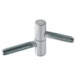 Lot De 2 Fiches À Visser Hettich, Acier Laqué, H.34 X L.10 Mm