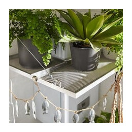 1 Équerre D'assemblage Plate Acier Zingué Hettich, L.60 Mm