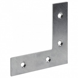 1 Équerre D' Assemblage Acier Zingué Hettich, L.80 Mm