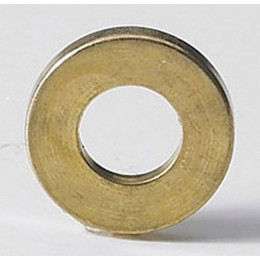 Lot De 6 Bagues Paumelles Laiton Pour Meuble Hettich, L.2 X Diam.13 Mm