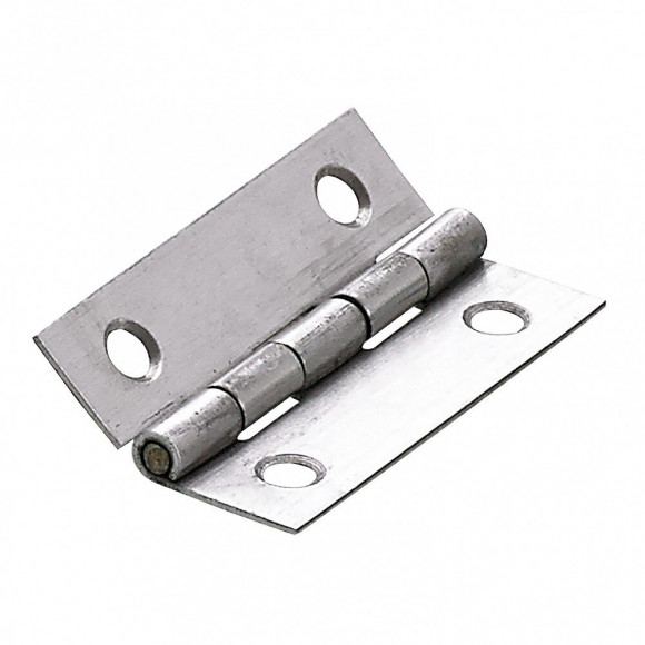 Charnière Universelle Inox Pour Meuble, L.50 X L.30 Mm