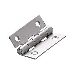 Charnière Universelle Inox Pour Meuble, L.40 X L.25 Mm