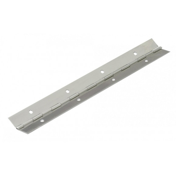 Charnière Piano Inox Pour Meuble, L.600 X L.32 Mm
