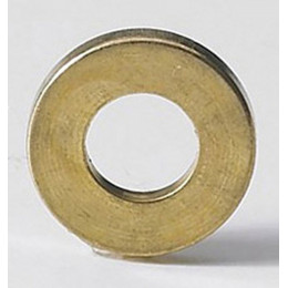 Lot De 6 Bagues Paumelles Laiton Pour Meuble Hettich, L.2.5 X Diam.16.4 Mm