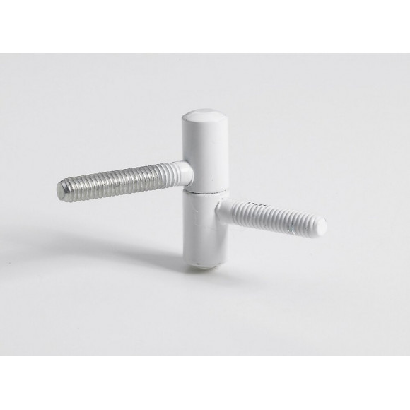 Lot De 2 Fiches À Visser Hettich, Acier Laqué, H.36 X L.15 Mm