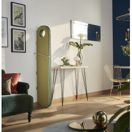 Lot De 2 Charnières Universelles Laiton Pour Meuble, L.51 X L.35 Mm