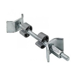 Lot De 2 Raccords De Plan De Travail Acier Chromé Hettich, L.100 Mm