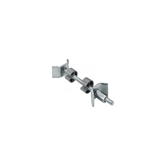Lot De 2 Raccords De Plan De Travail Acier Chromé Hettich, L.100 Mm
