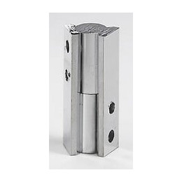 Lot De 2 Paumelles Laiton Pour Meuble Hettich, L.40 X L.10 Mm