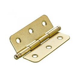 Lot De 2 Paumelles Acier Pour Meuble Hettich, L.60 X L.40 Mm