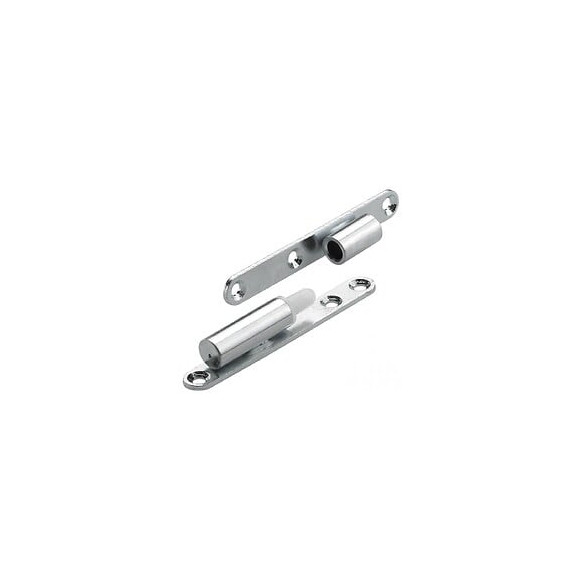 Lot De 2 Paumelles Acier Pour Meuble Hettich, L.97 X L.70 Mm X Diam.8 Mm