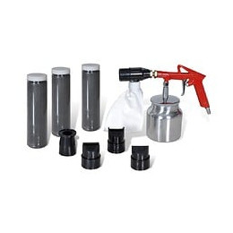 Kit Pistolet Sablage 3 Bouteille De Sable & 4 Pcs Gicleurs -