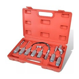 Kit D'adapteur Pour Pistolet À Graisse 7 Pièces -