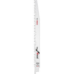 Lot De 2 Lames Coupe Rapide Et Grossière Bosch S1131l Pour Scie Sabre Ou Égoïne