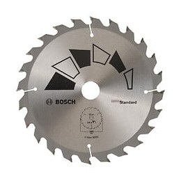 Lame Coupe Rapide Et Grossière Bosch 165 Mm 24 Dents Scie Circulaire Standard