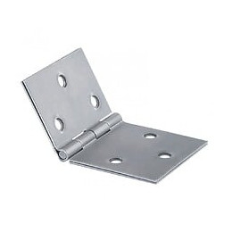 Charnière Universelle Acier Pour Meuble, L.50 X L.85 Mm