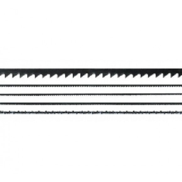 12 Lames De Scie Fines 130 Mm Pour Bois Et Plastiques