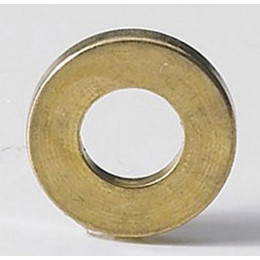 Lot De 6 Bagues Paumelles Laiton Pour Meuble Hettich, L.3.5 X Diam.15 Mm