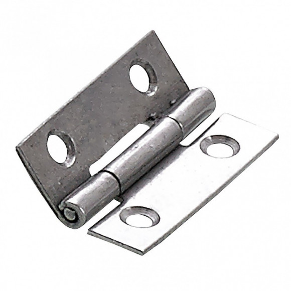 Charnière Universelle Inox Pour Meuble, L.30 X L.19 Mm