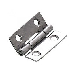 Charnière Universelle Inox Pour Meuble, L.30 X L.19 Mm