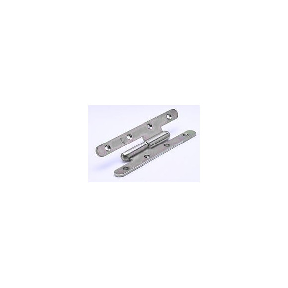 Paumelle Inox Pour Meuble Hettich, L.110 X L.55 Mm