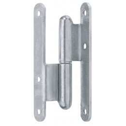 Paumelle Acier Pour Meuble Hettich, L.110 X L.44 Mm