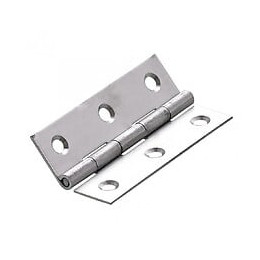 Charnière Universelle Inox Pour Meuble, L.80 X L.45 Mm