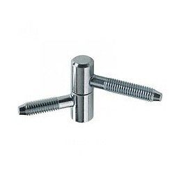 Lot De 2 Fiches À Visser Hettich, Acier Zingué, H.39 X L.13 Mm