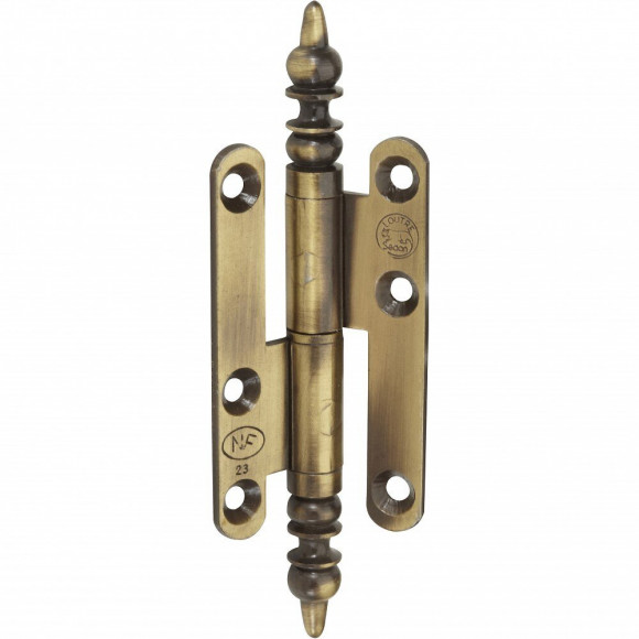 Paumelle Acier Pour Meuble Hettich, L.80 X L.45 Mm