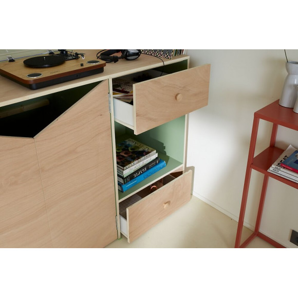 Charnière Universelle Acier Pour Meuble, L.100 X L.50 Mm