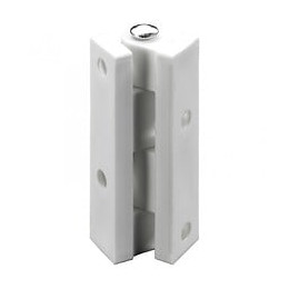 Lot De 2 Charnières Universelles Nylon Pour Meuble, L.45 X L.9 Mm