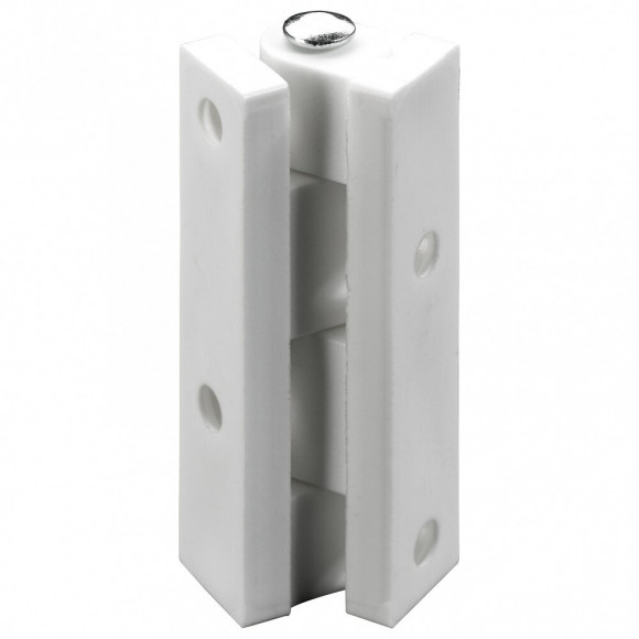 Lot De 2 Charnières Universelles Nylon Pour Meuble, L.45 X L.9 Mm