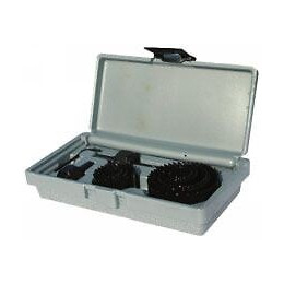 Coffret Scies Cloche + Lames + Mandrins + Mèche Et Clé