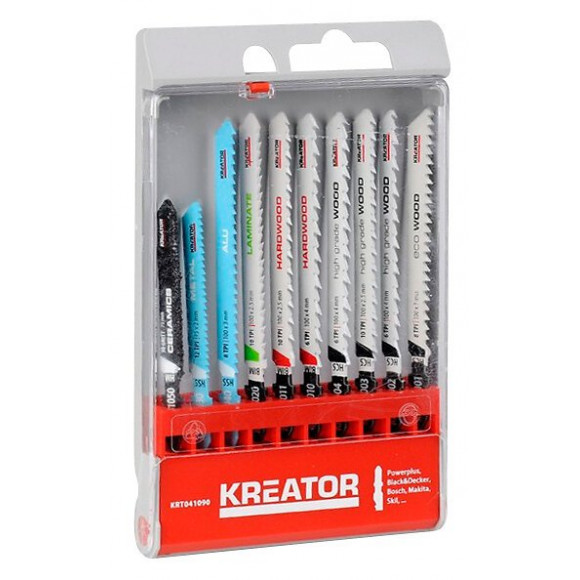 Jeu De 10 Lames De Scie Sauteuse En T