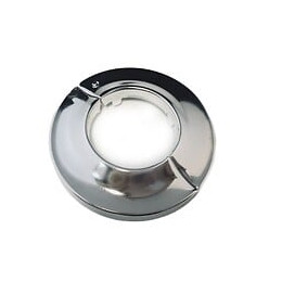 Rosace Ouvrable En Laiton Chromé Trou De 3/4