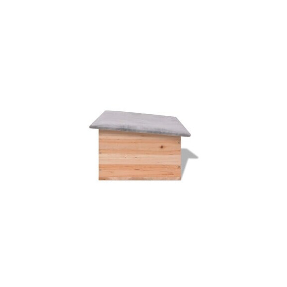 Cabane Pour Hérisson 45 X 33 X2 2 Cm Bois - Beige