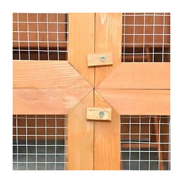 Poulailler 295 X 163 X 170 Cm Bois - Brun