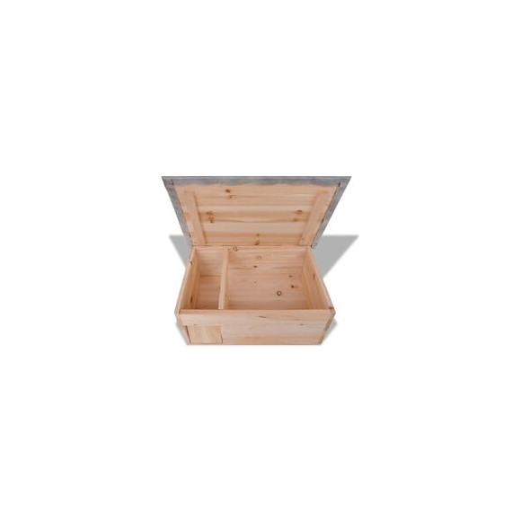 Cabane Pour Hérisson 45 X 33 X2 2 Cm Bois - Beige
