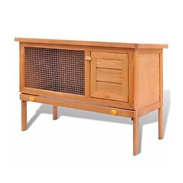 Clapier 1 Étage Bois - Brun