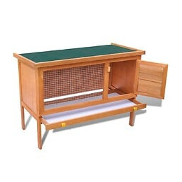 Clapier 1 Étage Bois - Brun