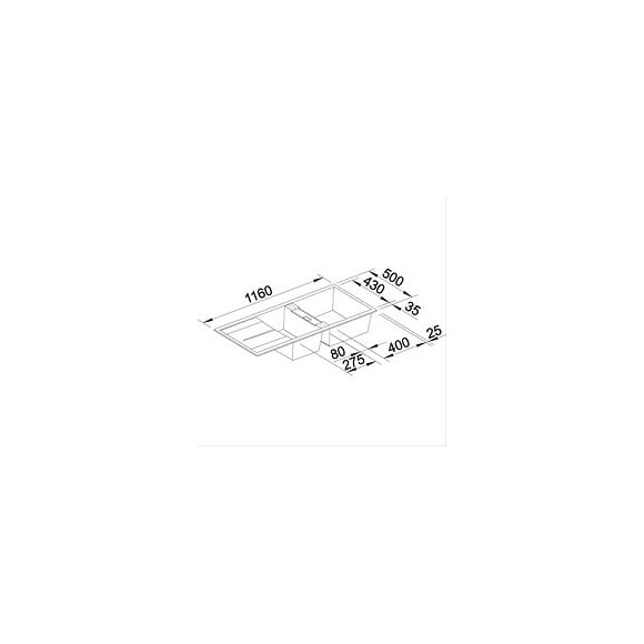 Blanco Metra 8s Pdur Anthracite &siphon Blanco - 513267