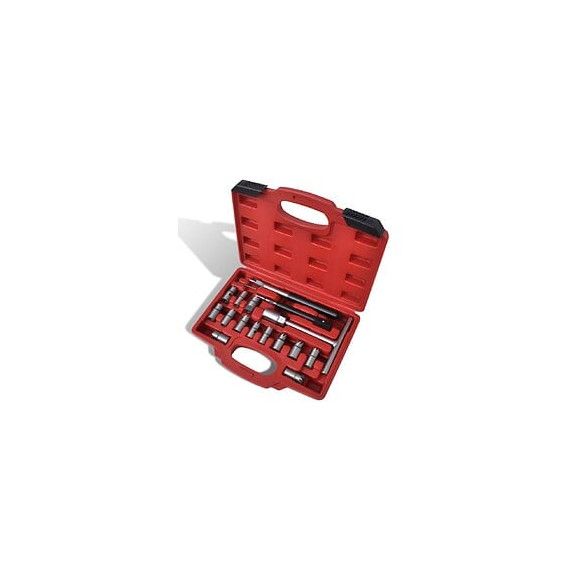 Kit Rectificateur De Siège D'injecteur Diesel 17 Pièces -