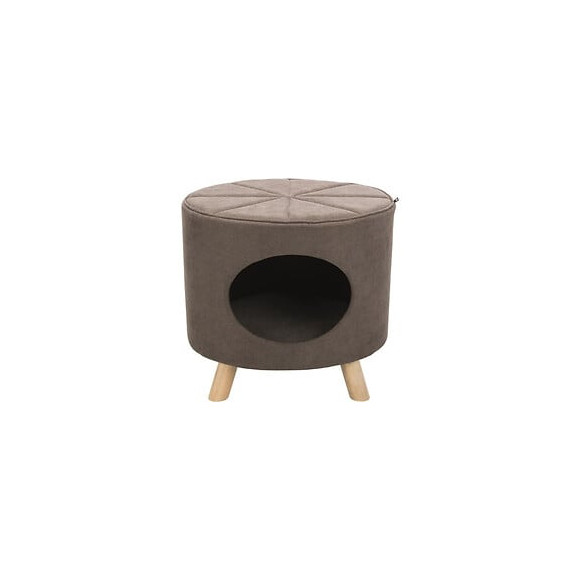 Abri Marci Avec Pieds En Bois Pour Chat