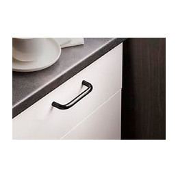 Lot De 6 Poignées De Meuble Plastique Mat, Entraxe 96 Mm