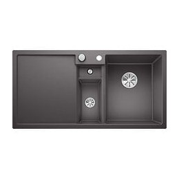 Blanco Collectis 6s - Evier - Silgranit - 1 Cuve 1/2 - Egout A Gauche - Vidage Auto - Sans Siph - Vide-sauce - Bac Tri - Grisro