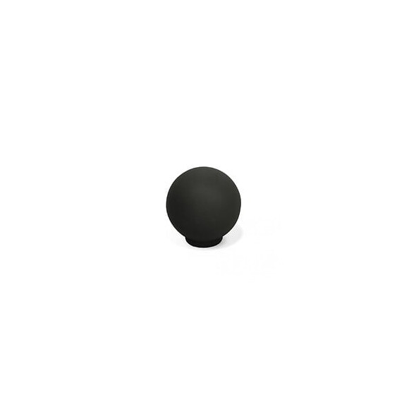 Bouton De Meuble Boule Noir Abs H.29 X L.28 X P.28 Mm