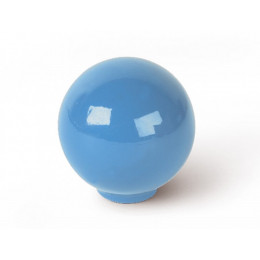 Bouton De Meuble Boule Bleu Abs H.29 X L.28 X P.28 Mm