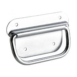 Poignée De Caisse À Visser Acier Zingué Hettich, L.97 Mm